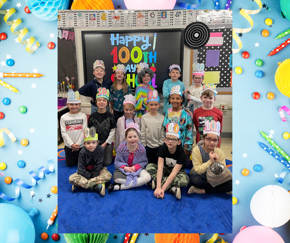 100th Day of School! MaineEndwell Central School District