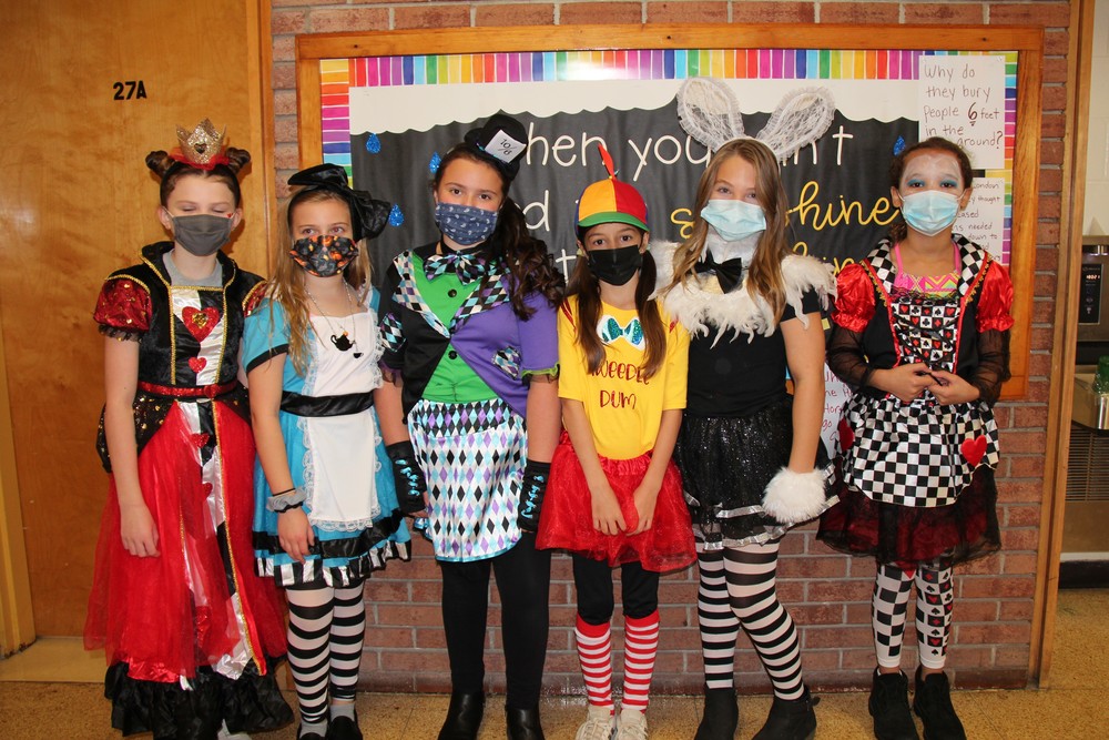 Maine-Endwell Schools'  Halloween Costumes
