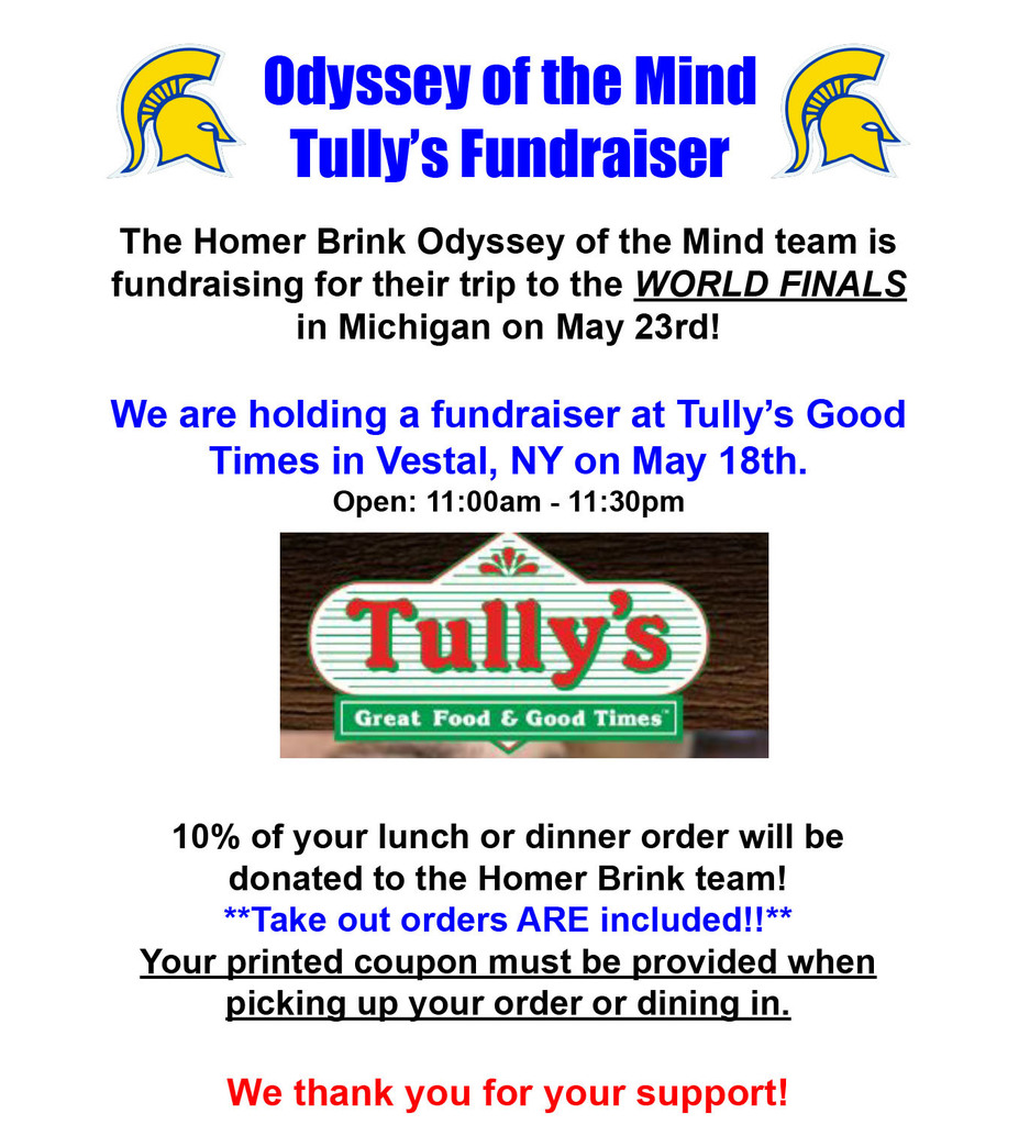Tullys flyer