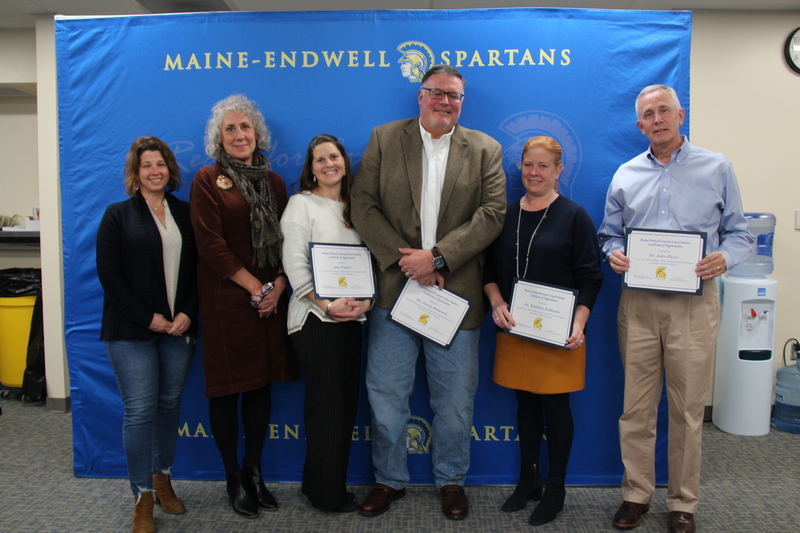 BOE Recognizes School & Community Members MaineEndwell Central
